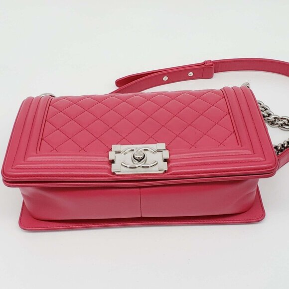 CHANEL Boy Leather Shoulder Bag 2550-080524 - Picture 7 of 16